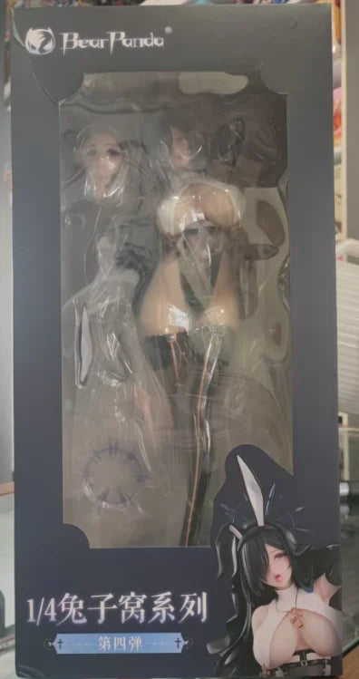 【SF】In Stock BearPanda Rabbit Nest Series 1/4 4th Black Nun Figures Model Original Collection