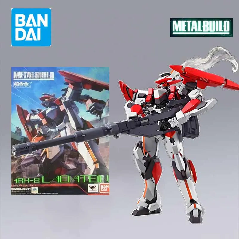 BANDAI Original MODEL KIT METAL BUILD ARX-8 Laevatein  Alloy Mecha Action Figure Model Toy for Boys 170mm Foam Box Packing