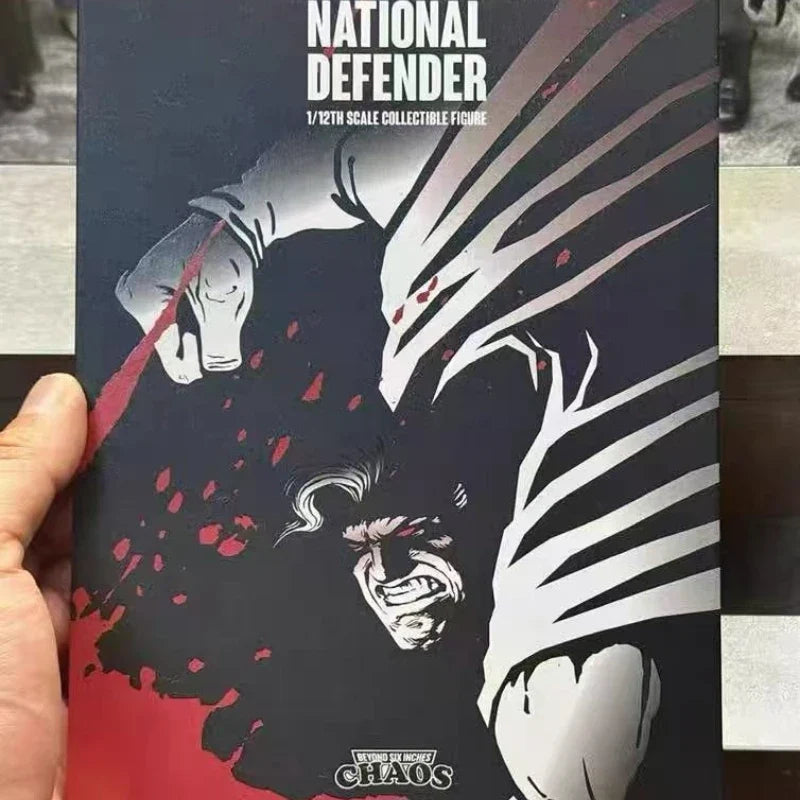 CHAOS 1/12 Scale Collectible Figure Super Hero National Guardian Ambassador National Defender 6" Full Set Action Figure Model