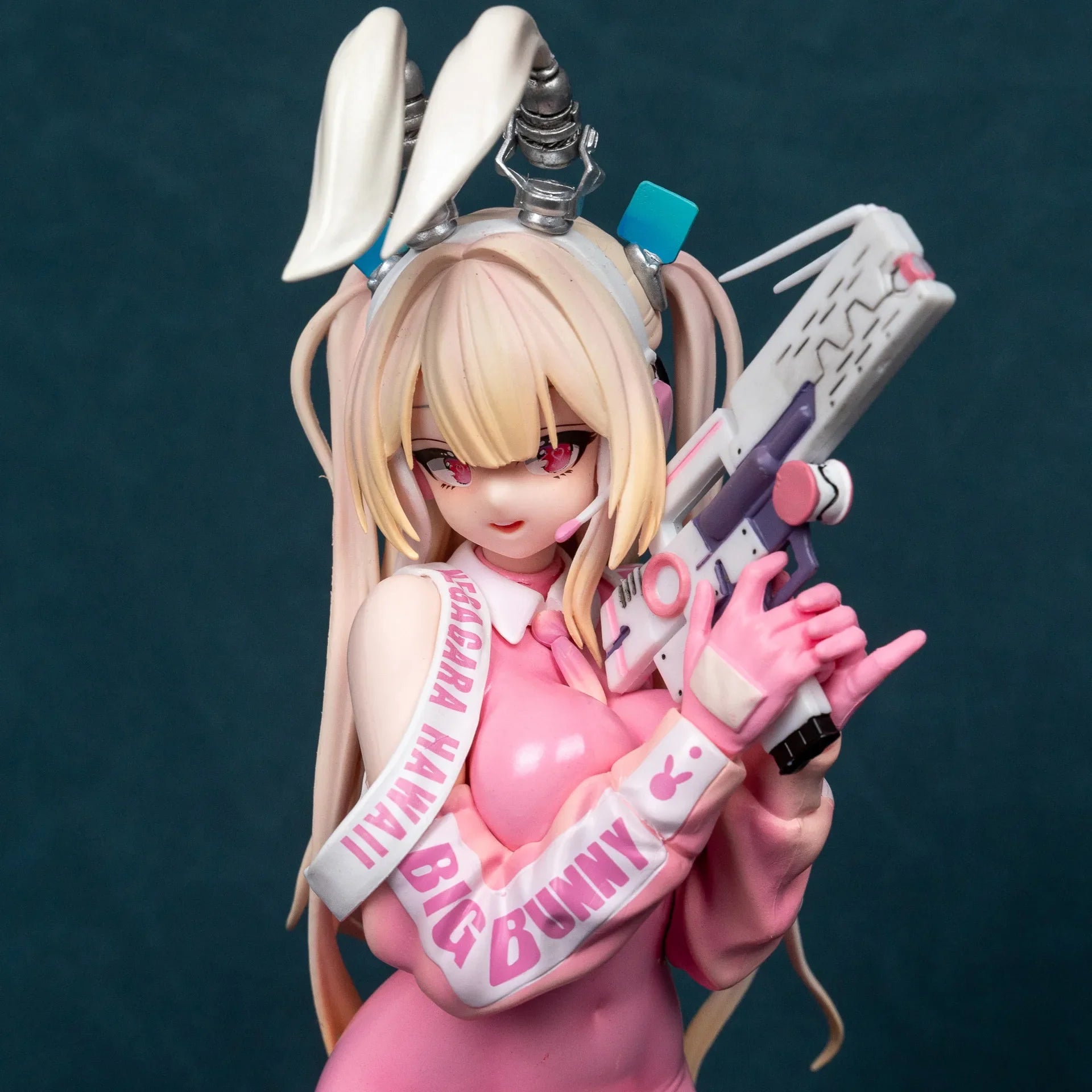 Superbunny Premium Edition Pink Anime Girl Figurine Adorable Collectible Model Gift from China Blue Horizon Series PVC Static