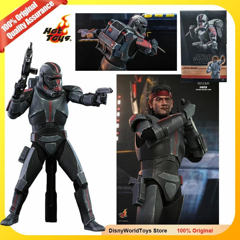 100% Original Hot Toys 1/6 HT TMS050 The Bad Batch Hunter Star Wars Echte lagernde Figur Modellspielzeug