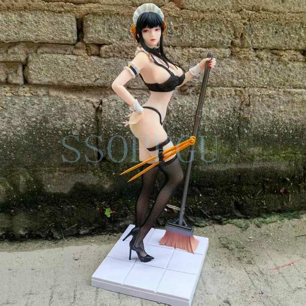 32cm SPY×FAMILY Figure Yor Forger Yor Briar Anime Girl PVC Action Figure Toy GK Game Statue Adult Collection Model Doll Toy Gift