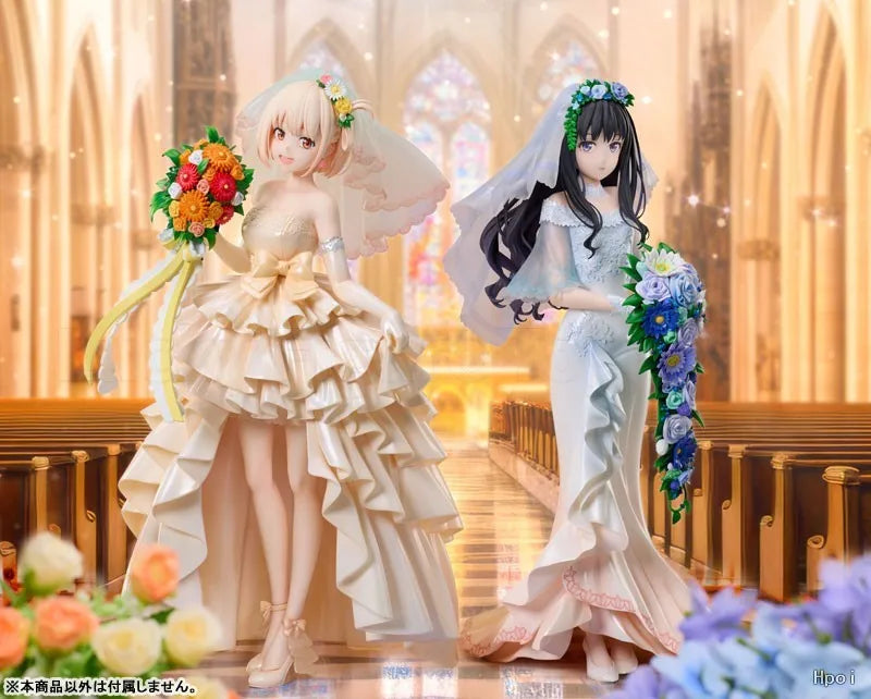 【In stock】ANIPLEX+ Lycoris Recoil Inoue Takina Nishikigi Chisato Wedding Version 1/7 Anime Figures Beautiful Model Ornaments
