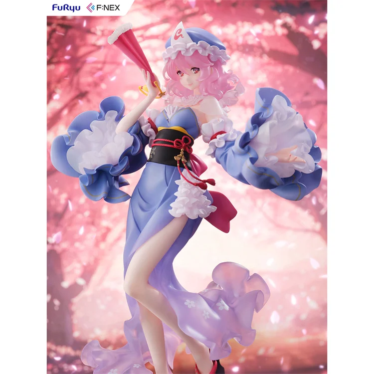 Original F:NEX Project Saigyouji Yuyuko 1/6 Scale Figure Toys Model Ornaments Gifts