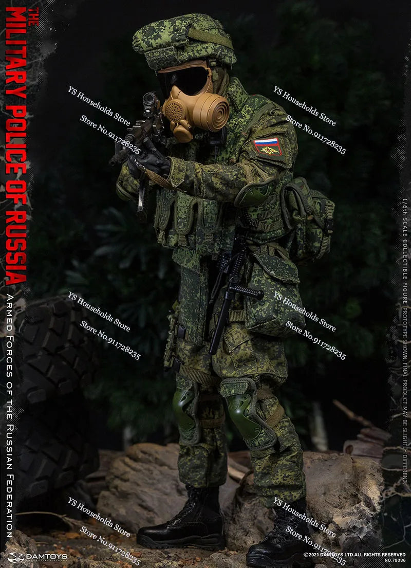 DAMTOYS DAM 78086 1/6 Armed Forces of the RUSSIAN MILITARY POLICE Man Soldier Model Delicate 12" Full Set Hobby Action Figure