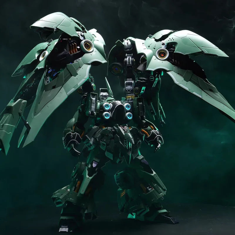 In Stock AXIS MODEL WORKS OSIRIS AERIAL DOMINATOR 1/100 Assembling Movability Model Toys Mecha NZ-666 Kshatriya LED LIGHTING KIT