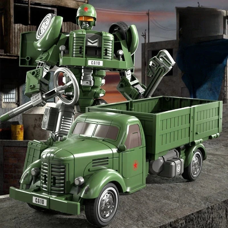 LIJIANG 23CM Big Cool Toys Movie 7 Action Figure Robot Car Anime Aircraft Animals Model Boys Kids Gift CA770