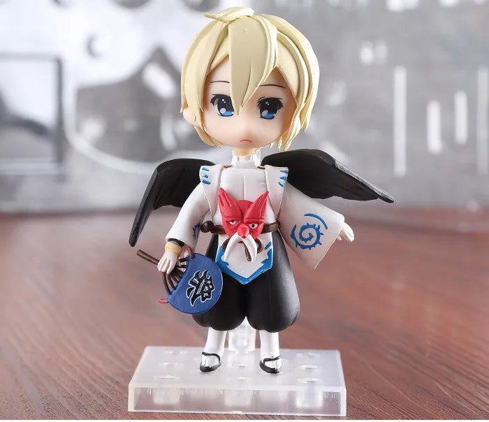 #1608 Onmyoji Shiranui Anime Girl Figure #1227 Ootengu Action Figure #1244 Ibaraki Douji Figurine Collection Model Doll Toy 10cm