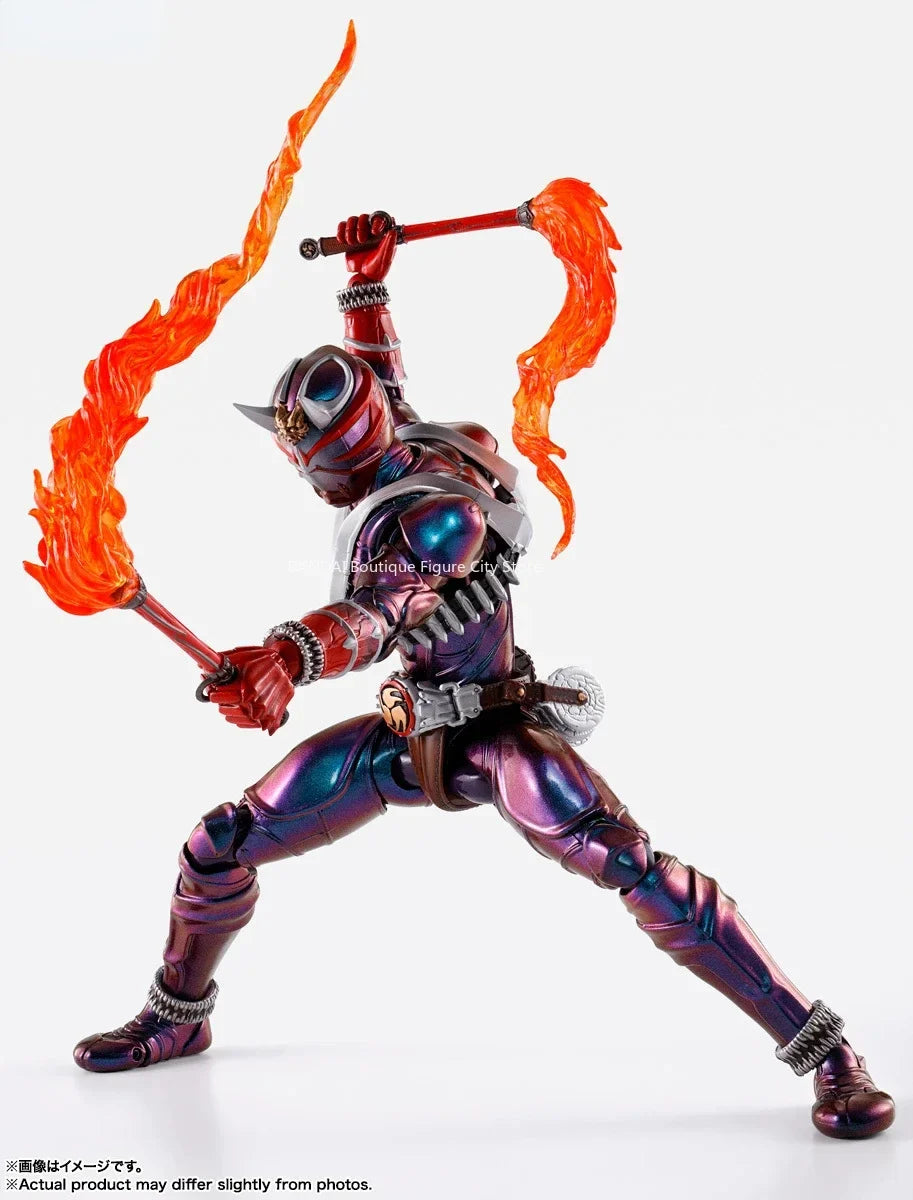 [Available] Bandai SHF Bone Sculpture Kamen Rider Hibiki 10th Anniversary Commemorative Edition Movable Figure Model Gift