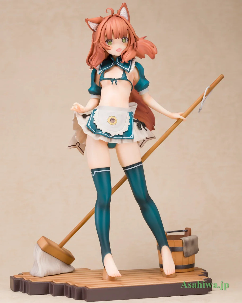 In Stock Original Daiki Kougyou KemoMimi Maid Kiki Mora Anime Figure Model Toys Collection Gifts