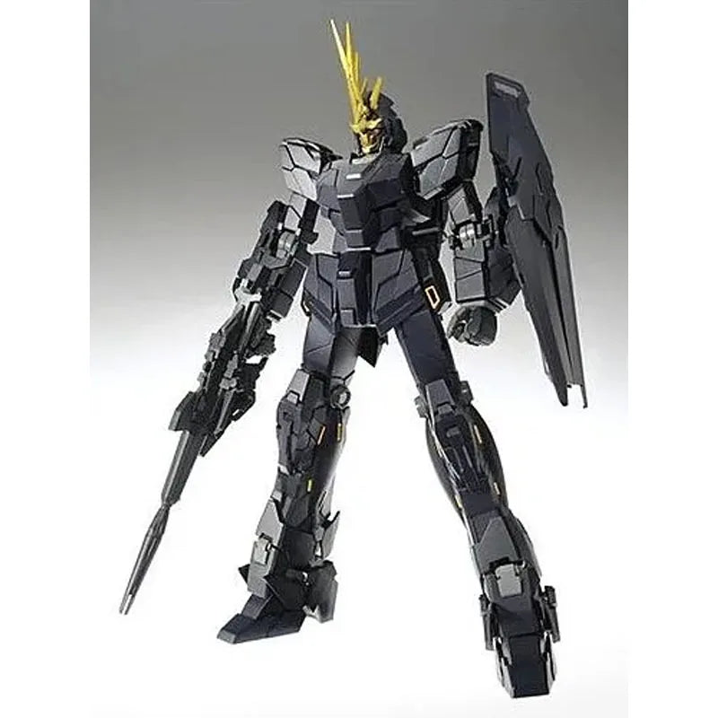 Bandai Original MG Unicorn Unit 2 Banshee Gundam RX-0 1/100 Anime Action Figure Assembly Model Toys Gifts For Children GUNDAM