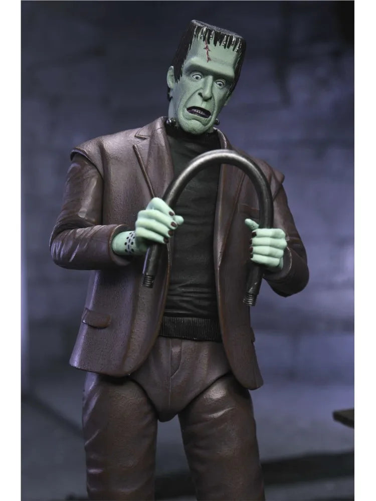 NECA 56090 Toys Rob Zombie's The Munsters Action Figure Ultimate Herman Munster 18 cm Collection Gift Original Model Doll Figure