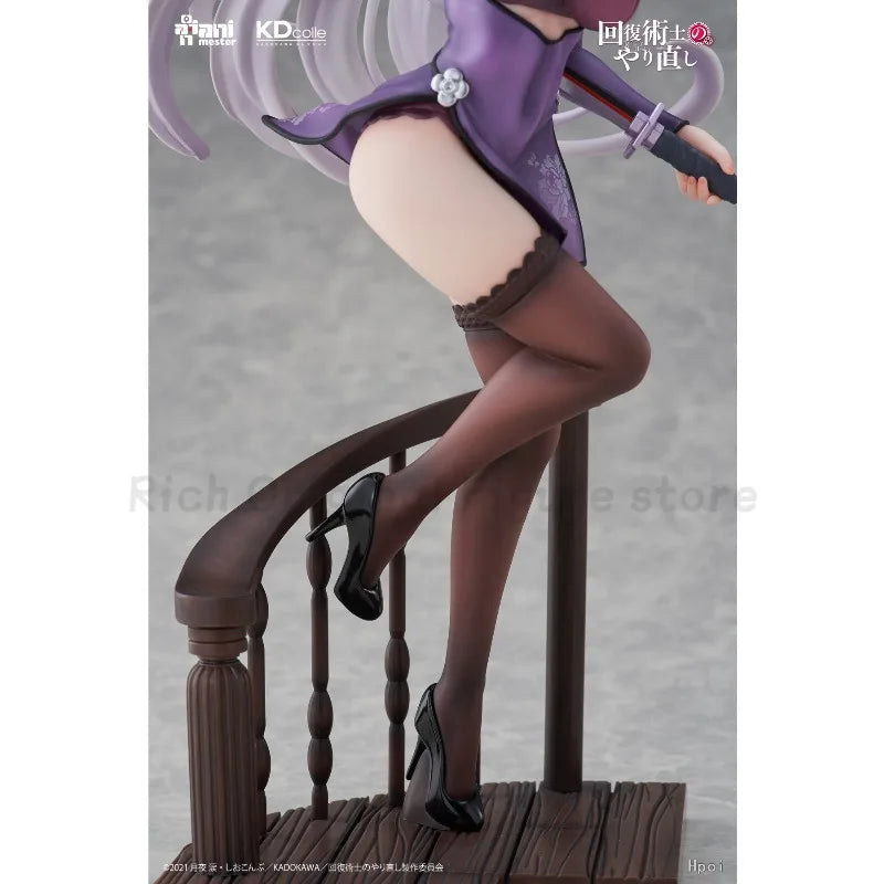 【Pre-sale】Original AniMester KADOKAWA Kaifuku Jutsushi No Yarinaoshi Kureha Clyret Cheongsam Ver. Anime Figure Model
