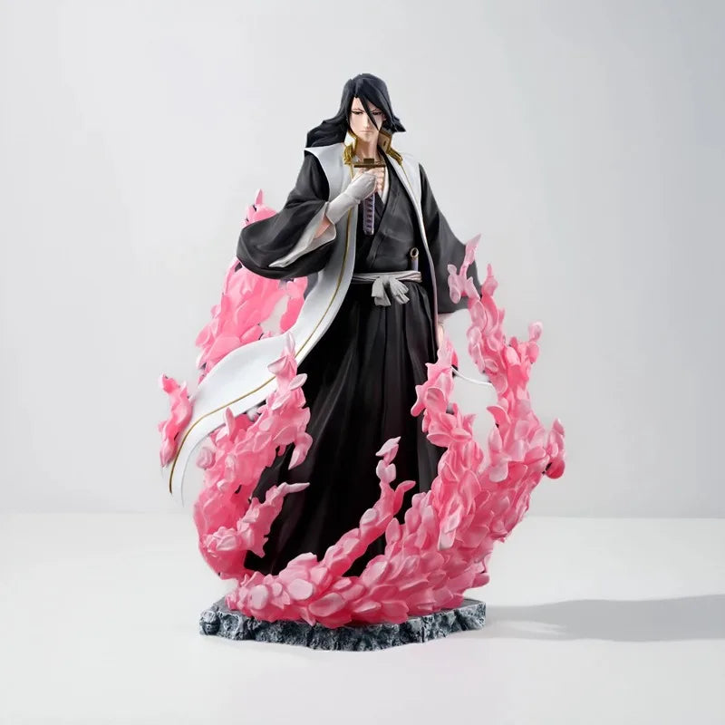 100%Original in Stock Bandai BLEACH Figuarts Zero Kuchiki Byakuya Anime Character Model Toys Desktop Ornaments Collection Gifts