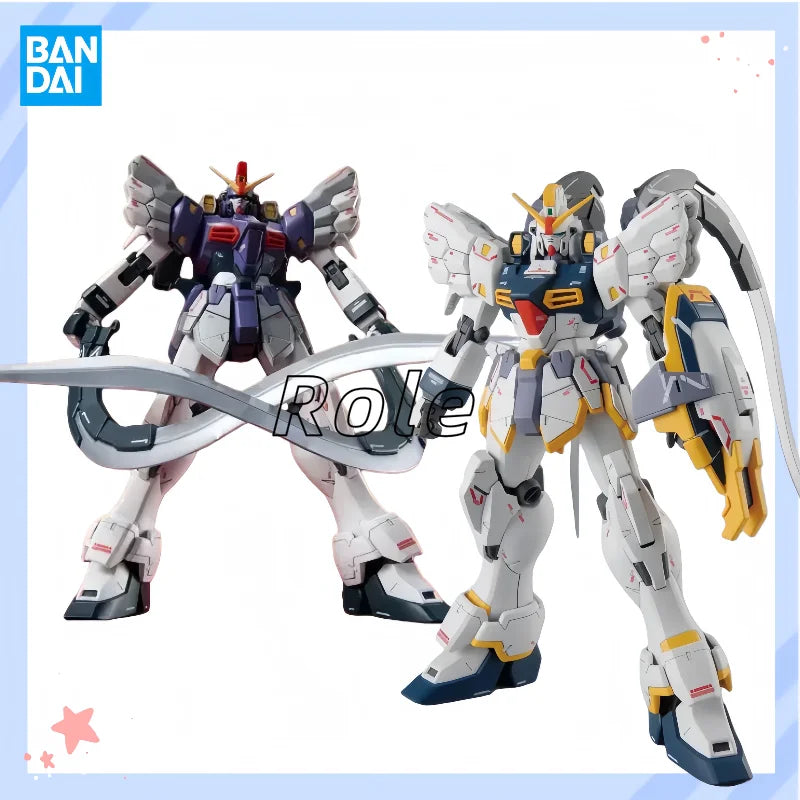 Bandai Original Model Set MG Sandrock Customized 1/100 Animation Action Figure Assembly Model Toy Model Gift Collection
