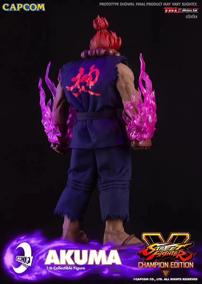 【Original】ICONIQ STUDIOS IQGS-05 Street Fighter V Akuma 1/6 Scale Action Figure Model Toys