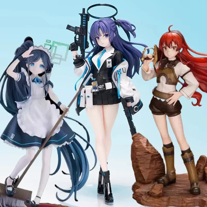 Anime Hayase Yuka Figurine Blue Archive Cartoon Game Figure GK Yuka Cute Girl Model Lolita Arisu Statue Pvc Mushoku Tensei Toys