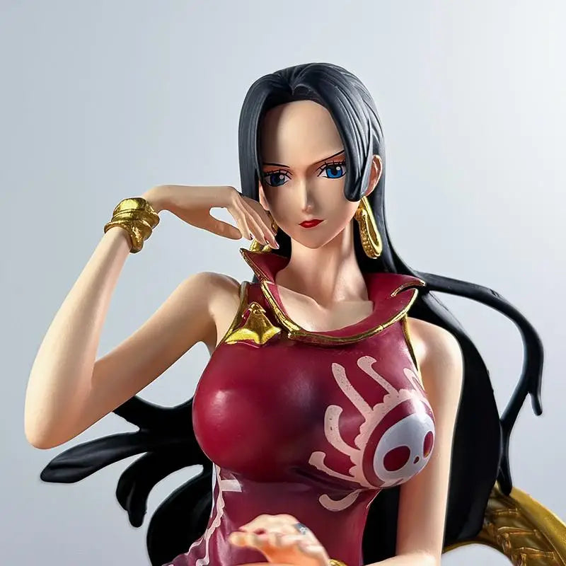 One Piece JT Studio Boa Hancock (Throne Empress) 26cm Anime Statue – Fully Painted Deluxe Articulated Figure | Collectible Model