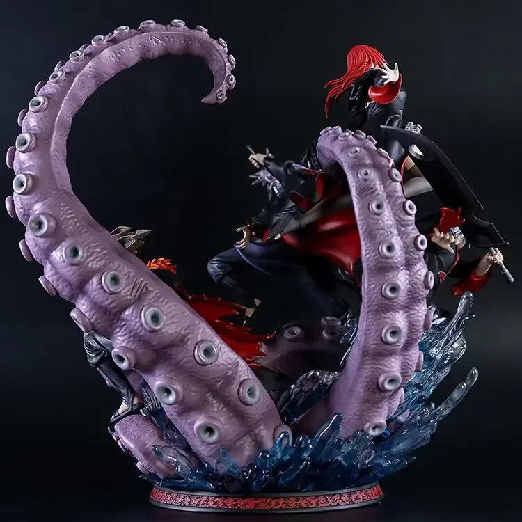 40cm Naruto Taka Squad Scene Statue Sasuke Suigetsu Karin Extra Large Anime Figure Epic Multi-Character Model Collection Gift