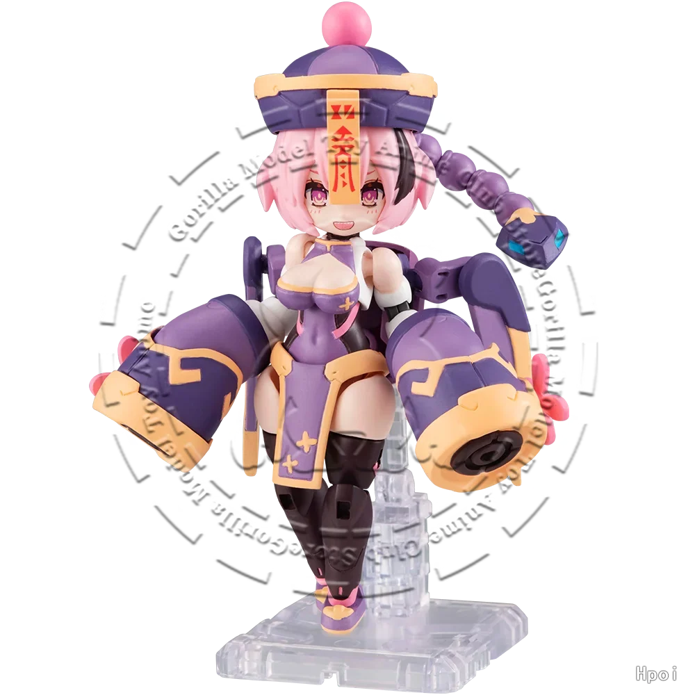 In Stock Original Genuine MegaHouse DESKTOP ARMY N-202d Titania Genbu Model Kit 80mm Japanese Mecha Collectible Toy Figure Gift