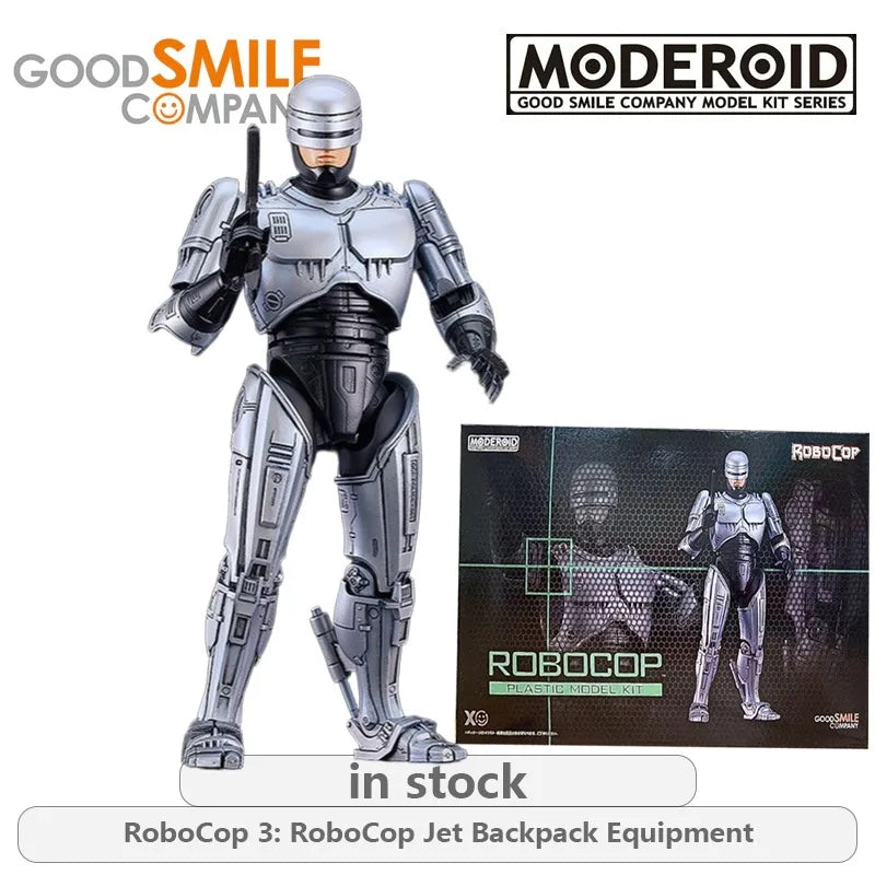 GSC Original MODEROID RoboCop 3 Series Murphy Anime Action Figure Assembly Model Toys Movable Model Ornaments Gifts Fo Boys