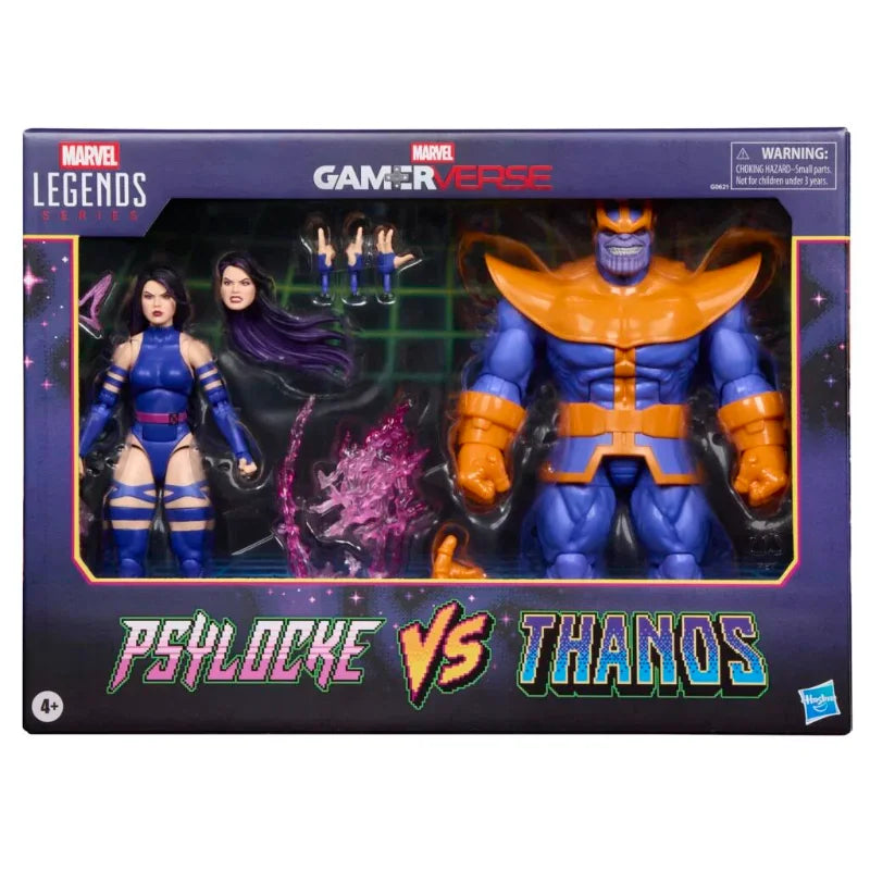 Auf Lager Hasbro Marvel Legends Spieluniversum Thanos VS Psylocke Set Sammlerstück Geschenk Hobby