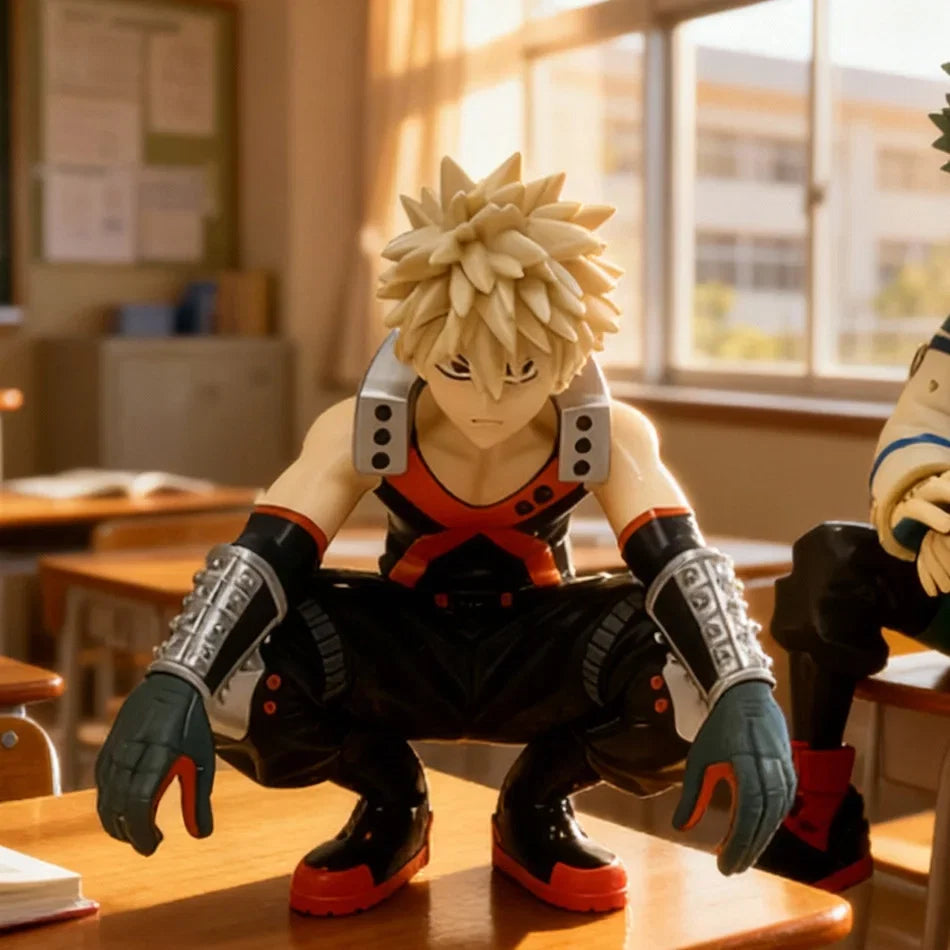 Fan Collectible My Hero Academia Anime Character Figures (Izuku Midoriya / Katsuki Bakugou / Tsuyu Asui / Shoto Todoroki & More