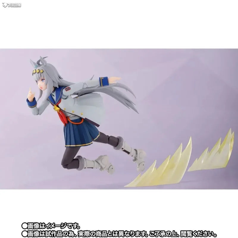 Bandai Original SHF Pretty Derby Oguri Cap Tamamo Cross Umamusume Action Figure Toys for Boys Girls Kids Gift Collectible