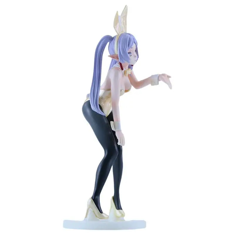 Frieren Bunny Girl 21cm Figure - Kissing Pose Blowing Kiss Anime PVC Statue Collection for Adult Fans