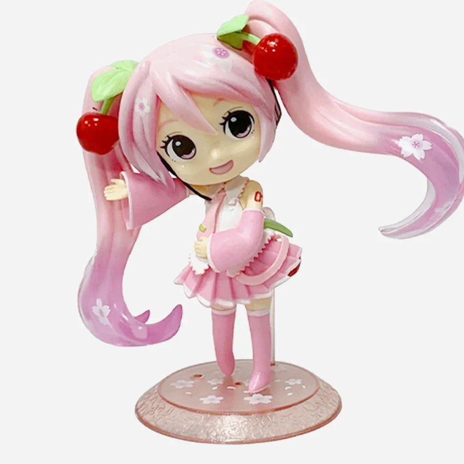 Christmas Anime 20cm Standing posture Green Dress PVC Action Figure Model Doll Decoration for Valentine's Day Gift