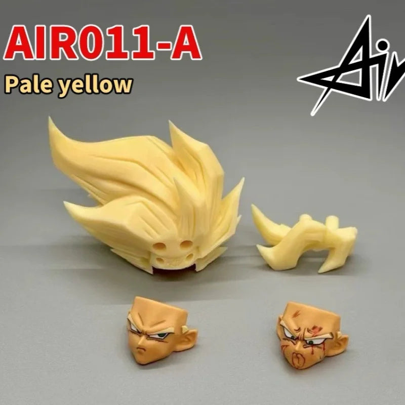 In Stock Original Air 012-A SHF Dragon Ball Son Goku Headscuplt Accessories Air 012A Anime Figures Model Collectible Toys
