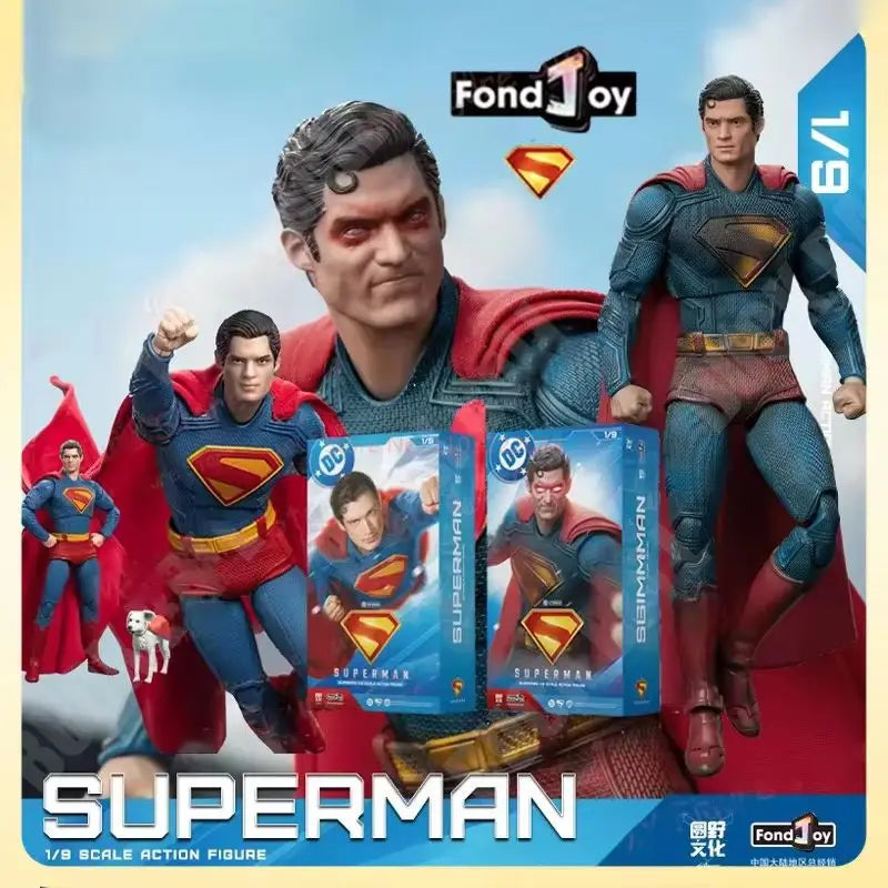 Fondjoy Superman 1/9 Scale War Damage Version Action Figure Collectible Model Statue Gift for Collectors