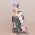 Re:life In A Different World From Zero Rem Emilia Chinoiserie Clothing Figure Model Collection Desktop Decoration Ornament Gifts