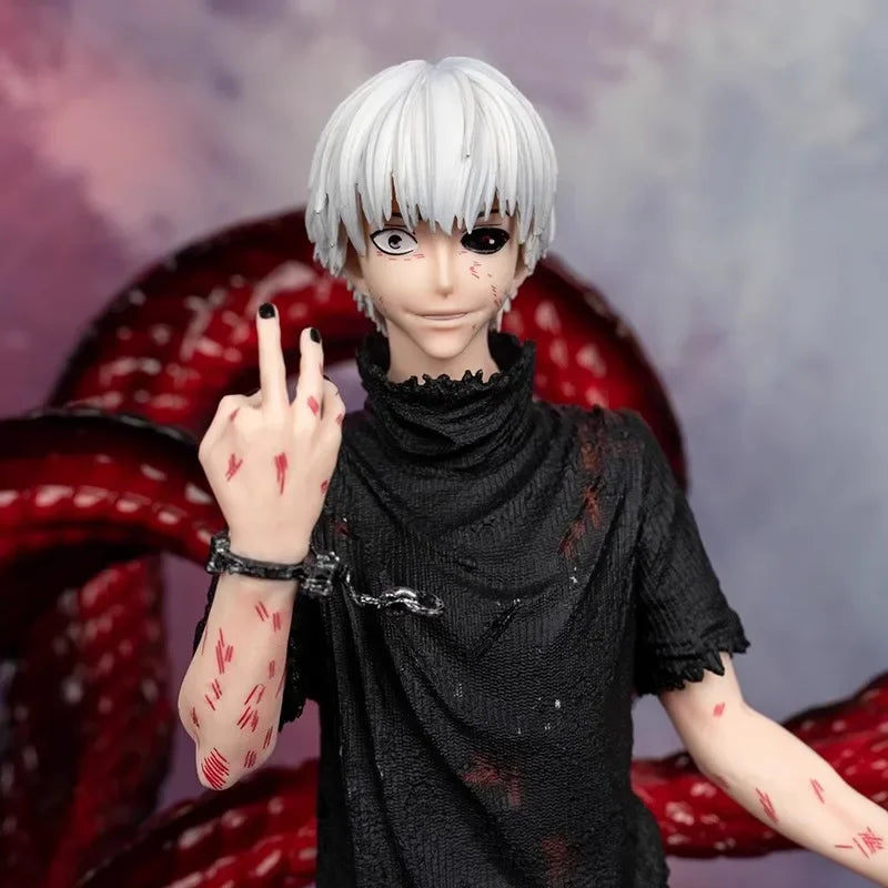 Tokyo Ghoul Anime Figures Kaneki Ken Action Figures PVC Statue Gk Desk Decoration Ornament Collectible Model Toys Gifts
