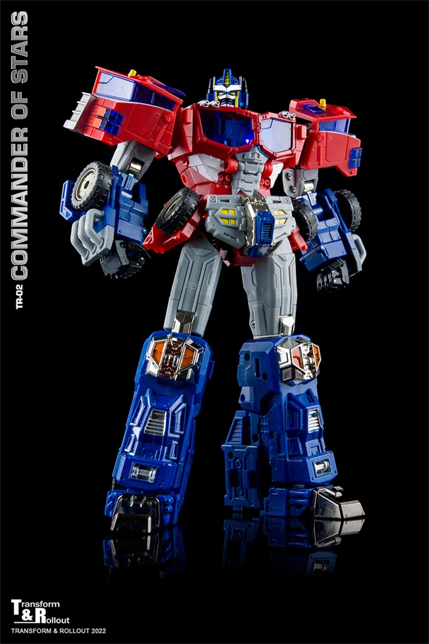 【IN STOCK】Transformation Rollout TR-02 TR02 C Version OP Commander Deformation Action Figure