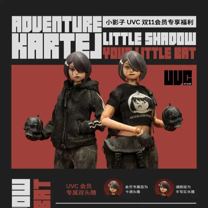 UV UNDERVERSE Adventure Kartel THE WORLD OF ISOBELLE PASCHA WEEKEND PASCHA LITTLE SHADOW 1/6 Collectible  Action Figure 30cm