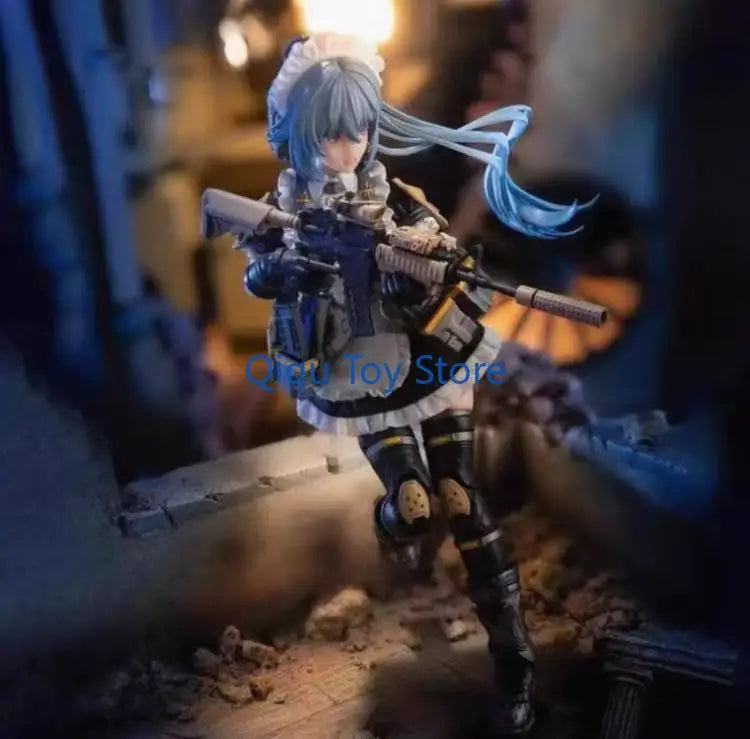 in stock Machine Girl Changwan Kazuon 1/12 Movable Doll Tactical Maid Maid Machine Girl Hand-made