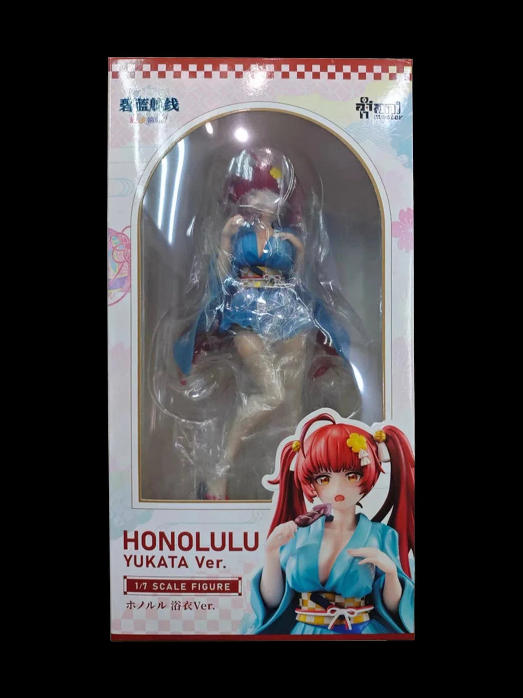 Original Genuine AniMester Prepainted Azur Lane: Bisoku Zenshin! Honolulu 1/7 H=240mm Garage Kit Model Decoration Collection