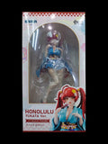 Original Genuine AniMester Prepainted Azur Lane: Bisoku Zenshin! Honolulu 1/7 H=240mm Garage Kit Model Decoration Collection