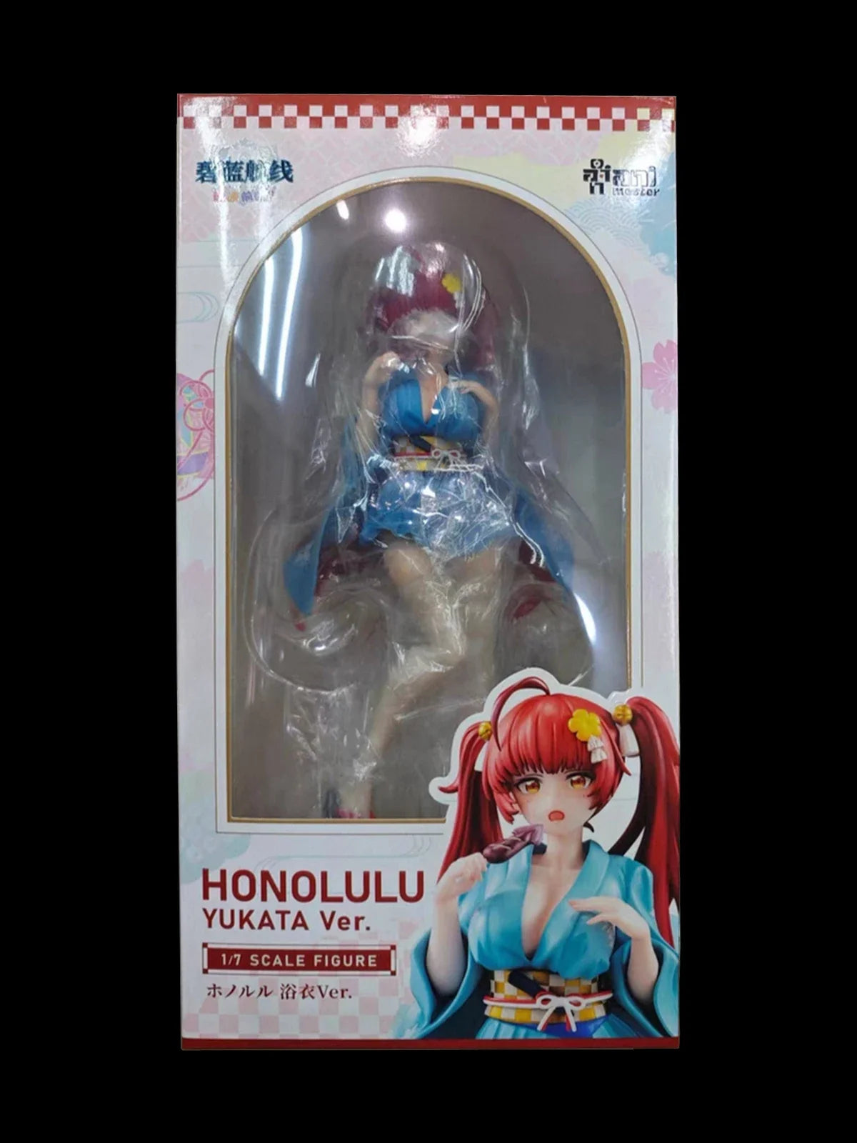 Original Genuine AniMester Prepainted Azur Lane: Bisoku Zenshin! Honolulu 1/7 H=240mm Garage Kit Model Decoration Collection