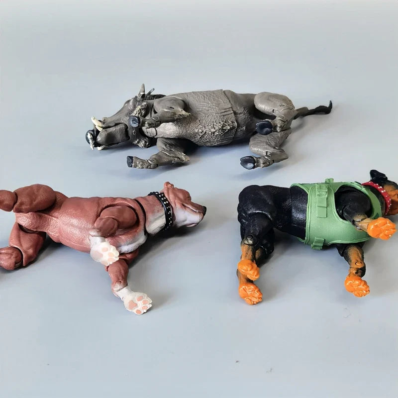 Bulk Hasbro Special Forces Matt Junkyard Military Dog Boar Can Move Action Figure Hand Model