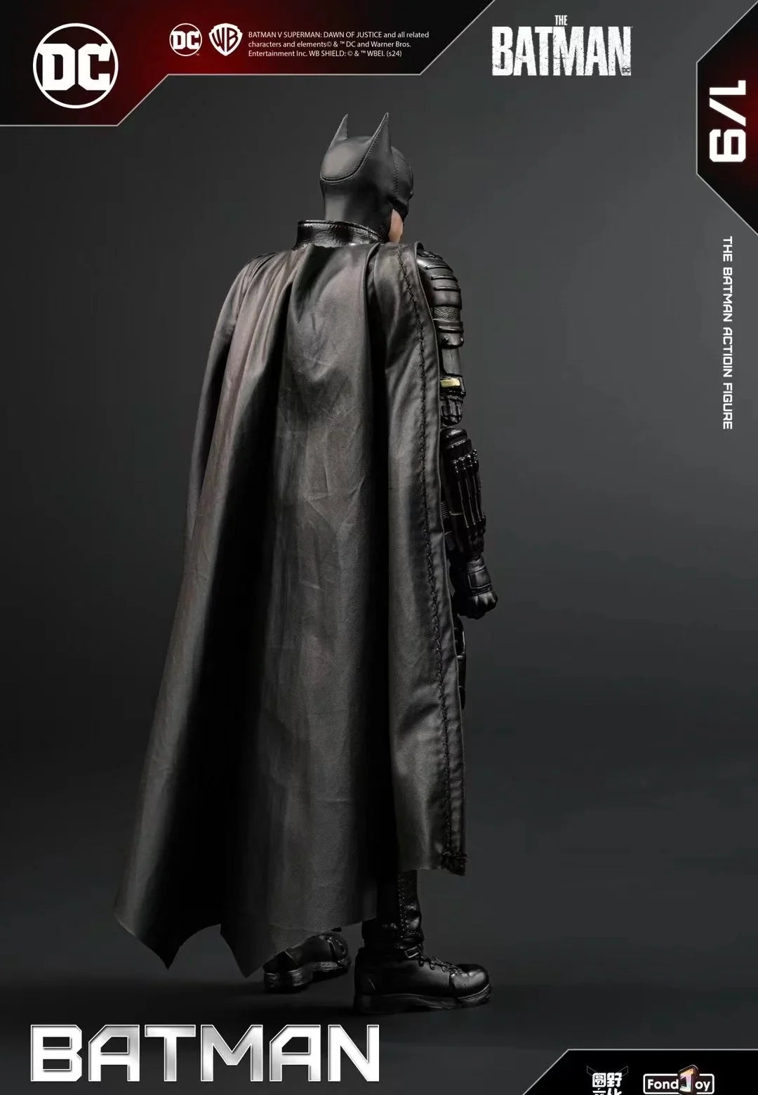 Originals DC Justice League The Batman Robert Pattinson Figure Batman  Anime Figures Collection Models Toys Gift