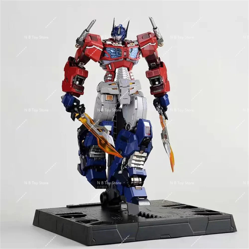 [In Stock] Mc Muscle Bear Ko Riobot OP Commander Transformation with A Modified Version of The Giant Ax Action Figure