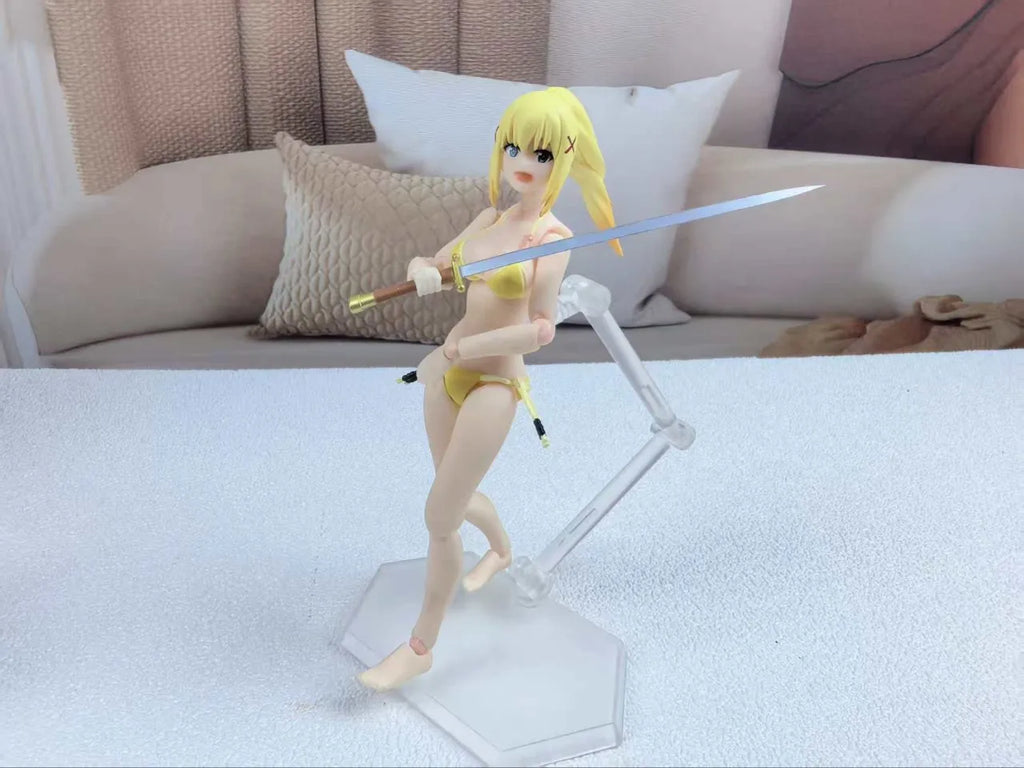 Darkness Action Figure Konosuba: God'S Blessing On This Wonderful World! Figures High-Quality Version Model Desk Decora Toy Gift