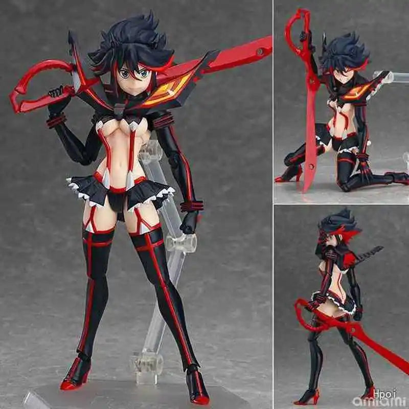 Figma 220 Action Figure Anime Kill La Kill Matoi Ryuuko Figma 220 Pvc Action Figure Collectible 14.5 Model Toy