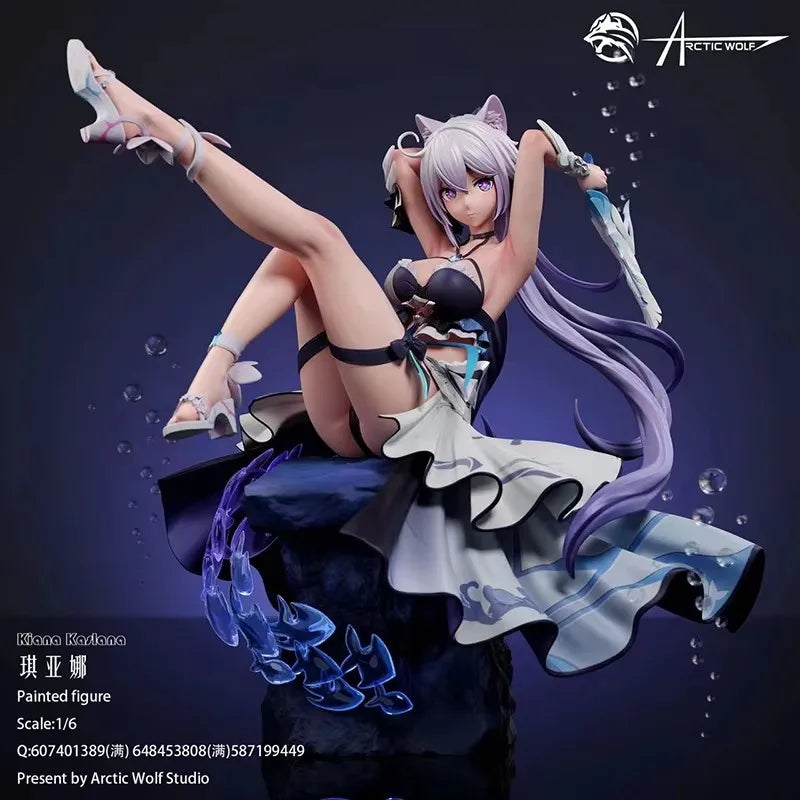 Arctic Wolf Studio Kiana Kaslana GK Limited Edition Handmade Resin Figure Statue Model