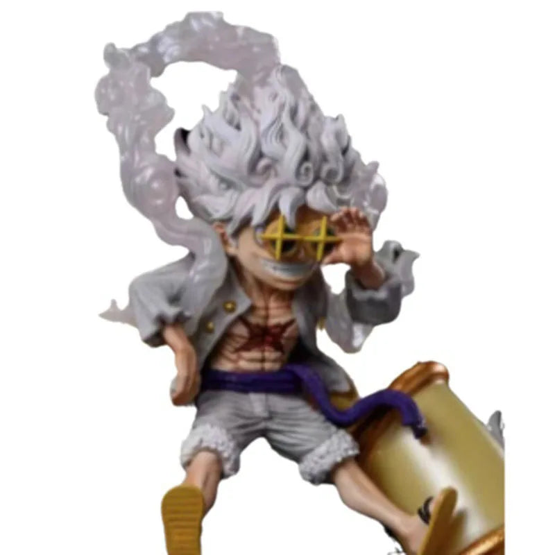 New One Piece Anime Figure Gear 5 Luffy Monkey D Luffy Figurine Pvc Station Model Doll Collectable Decoratoin Toy Gifts