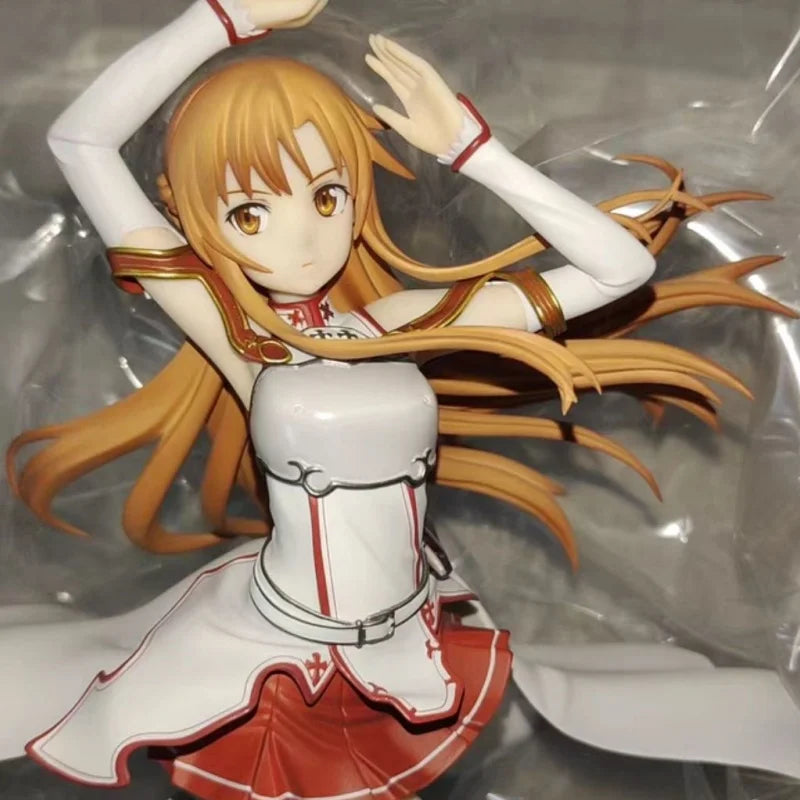 Anime Sao Yuuki Asuna Knights Of The Blood Ver. 1/8 Scale Pvc Action Figure Statue Model Toys Collection Doll Collectible Gifts