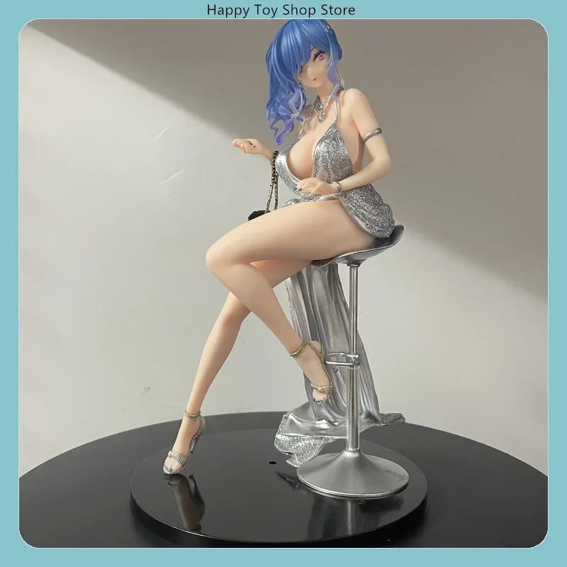 Azur Lane St. Louis Evening Dress Ver. 28cm Sitting Pose Anime Figure Statue Desktop Decoration Gift