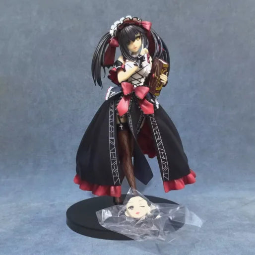 Date A Live Kurumi Tokisaki 'Nibelcole' Anime Figure - Gothic Lolita Spirit Collector Statue Desktop Display Gift